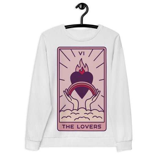 The Lovers Tarot Unisex Sweatshirt