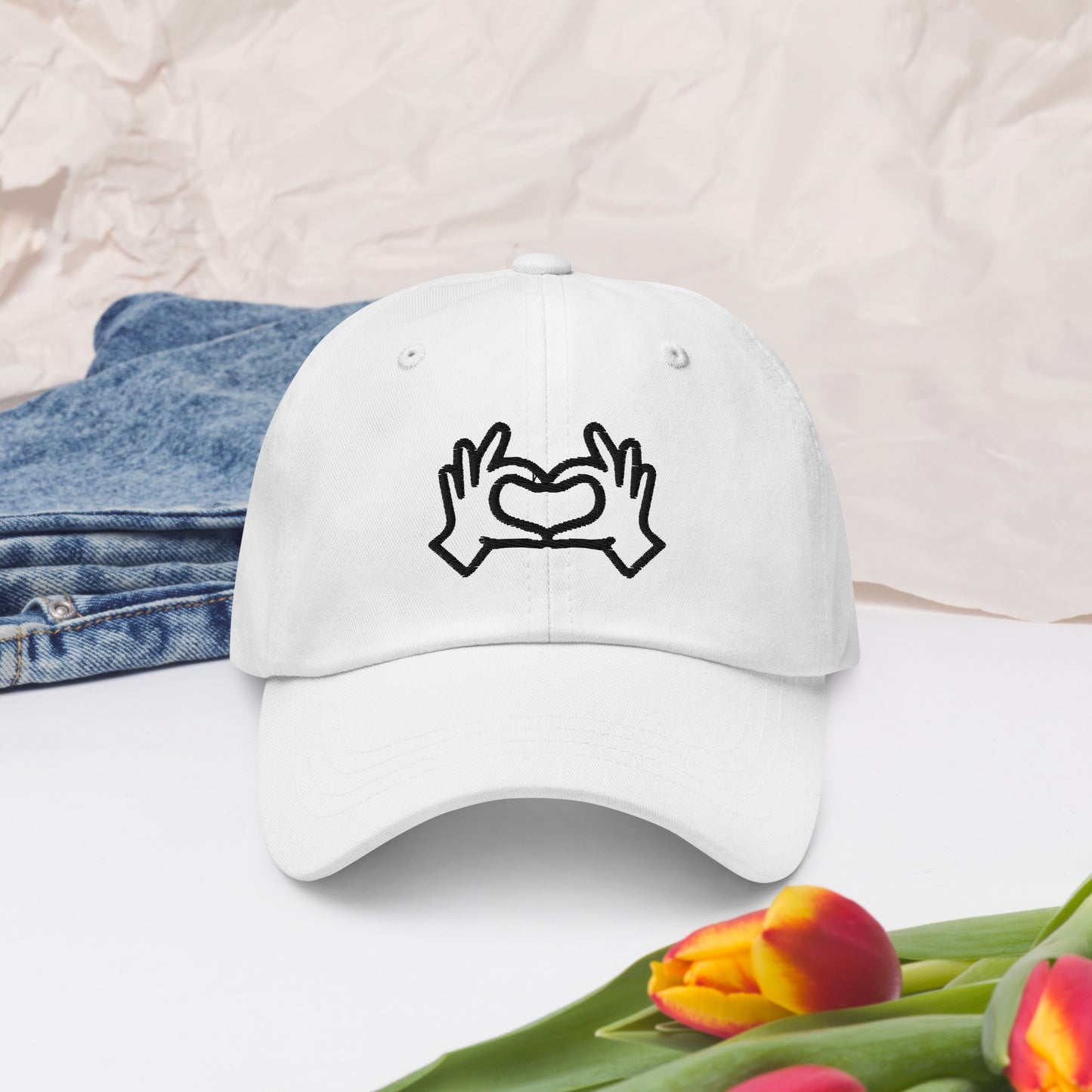 Love is Connection Dad hat