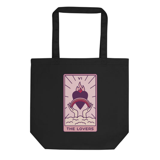 The Lovers Tarot Eco Tote Bag