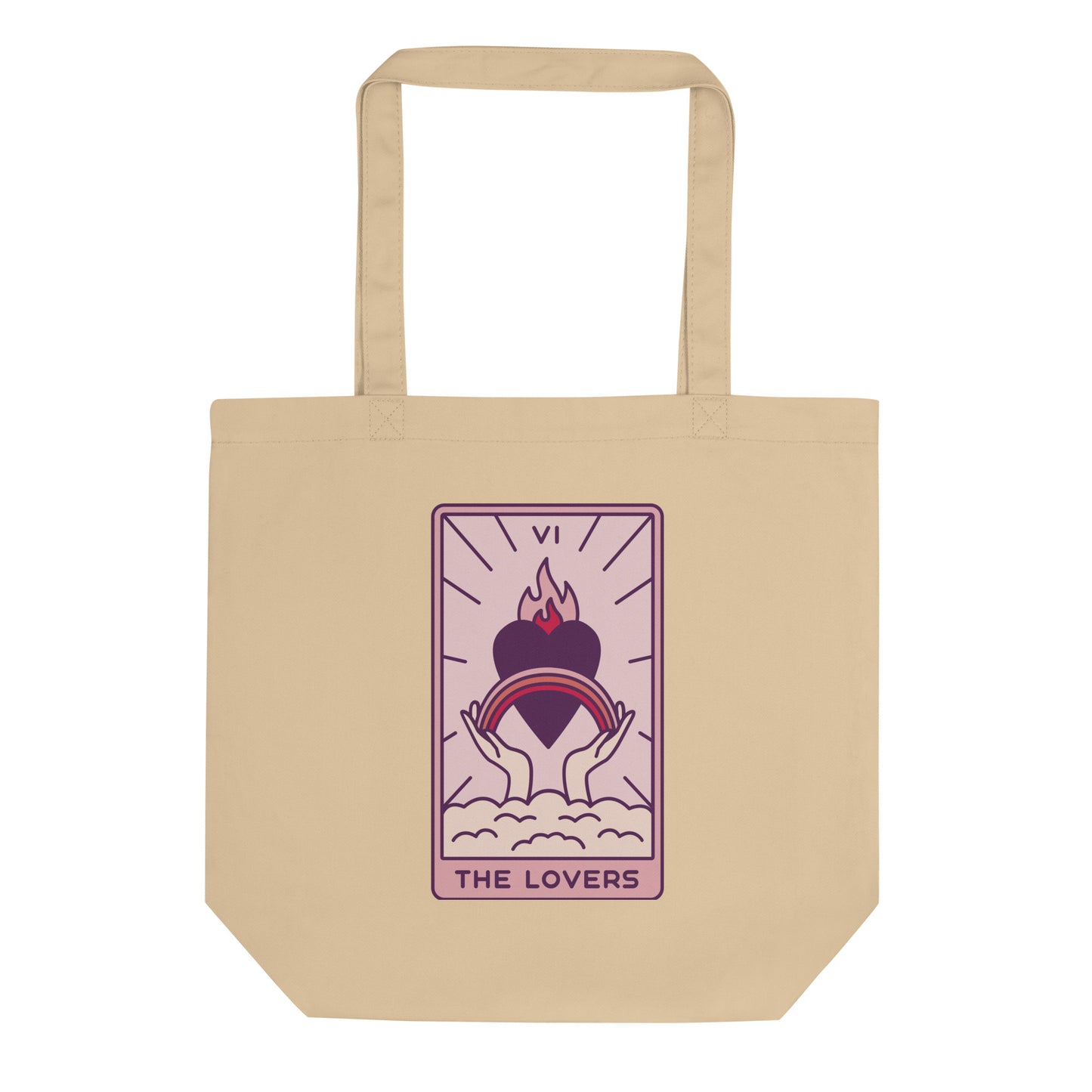 The Lovers Tarot Eco Tote Bag