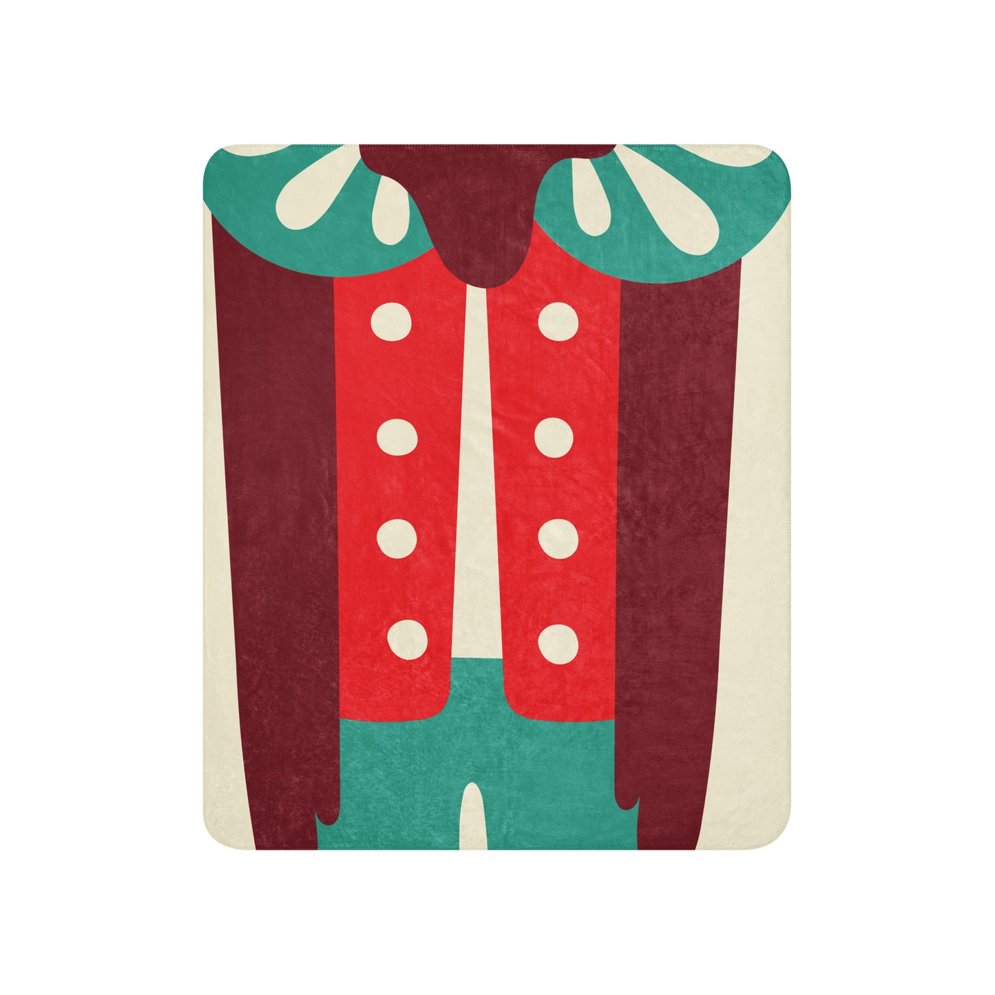 Nutcracker Sherpa blanket