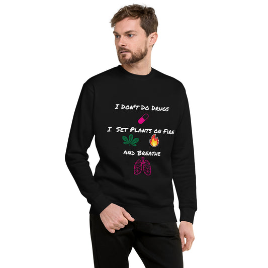 Inhale Unisex Premium Sweatshirt